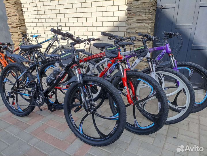 Новые велосипеды на 24,26 и 29 дисках, Shimano