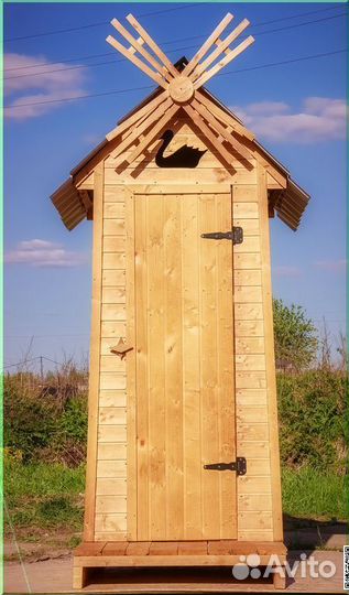 Дачный туалет с установкой SOX563