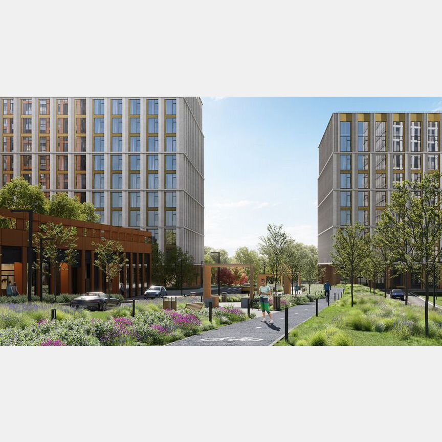 3-к. квартира, 97,4 м², 2/9 эт.