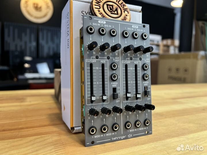 Behringer 121 dual VCF в Наличии