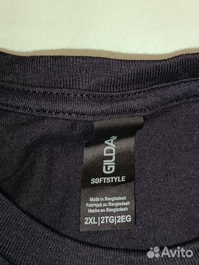 Футболка мужская новая 2XL Gildan оригинал