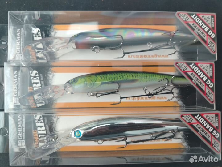 Воблеры для троллинга герман бандит