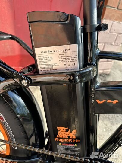 Электровелосипед KugooKirin V4 Pro + аква