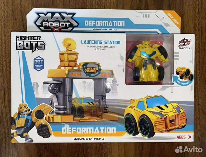 Робот-трансформер Veld Co с заправкой новый
