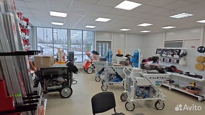 Штукатурные станции в лизинг