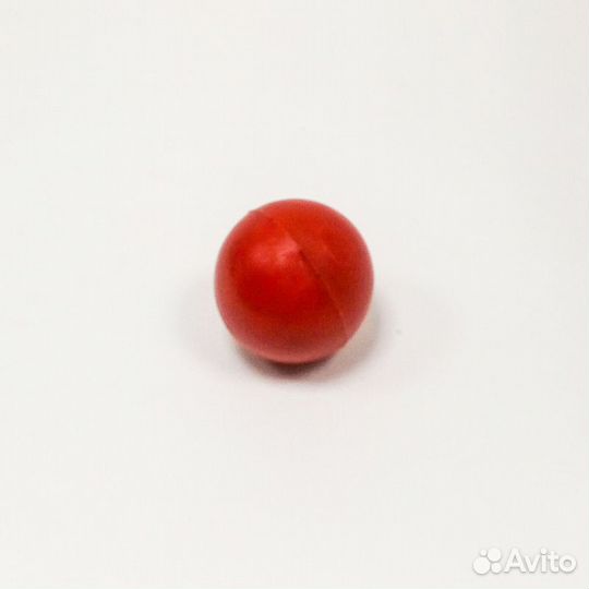 Мяч для метания красный 130 гр., резина