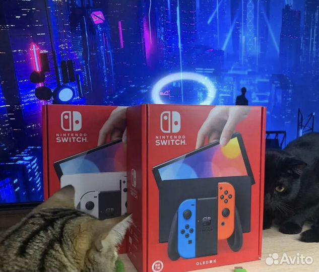 Аренда приставки Nintendo Switch с играми
