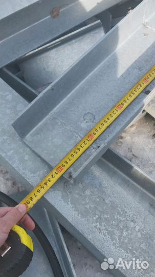 Швеллер оцинкованный 12,14,16