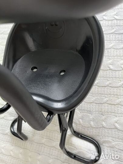 Детское кресло для велосипеда на раму