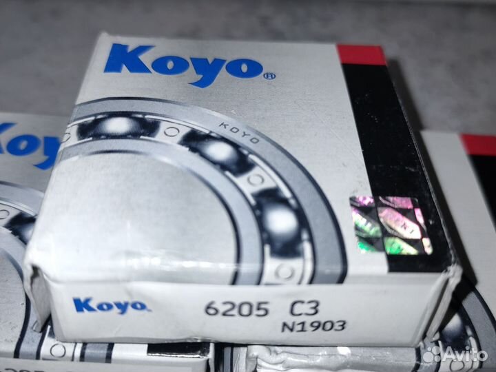 Подшипники коленвала Yamaha 9.9-15 93306-205U7(3шт