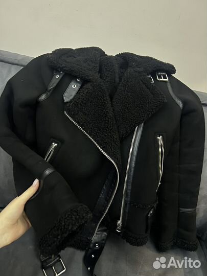Дублёнка zara