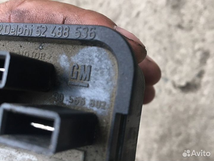 Резистор климата opel astra h