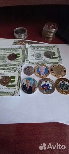 Жетоны,реплики.наст.медали.сув,монеты.медведи