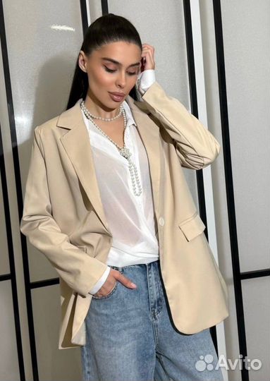 Пиджак оверсайз классика