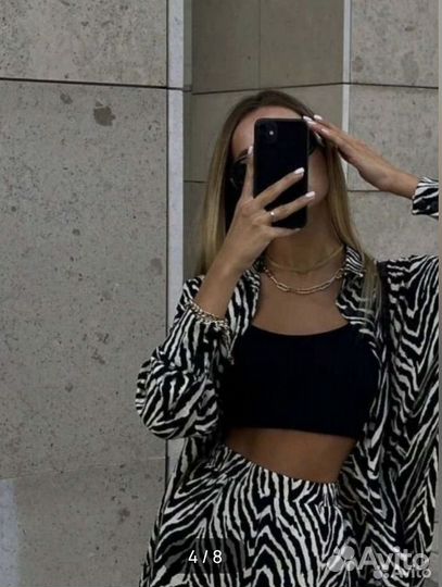 Костюм летний с шортами и рубашкой