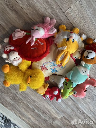Мягкие игрушки пакетом