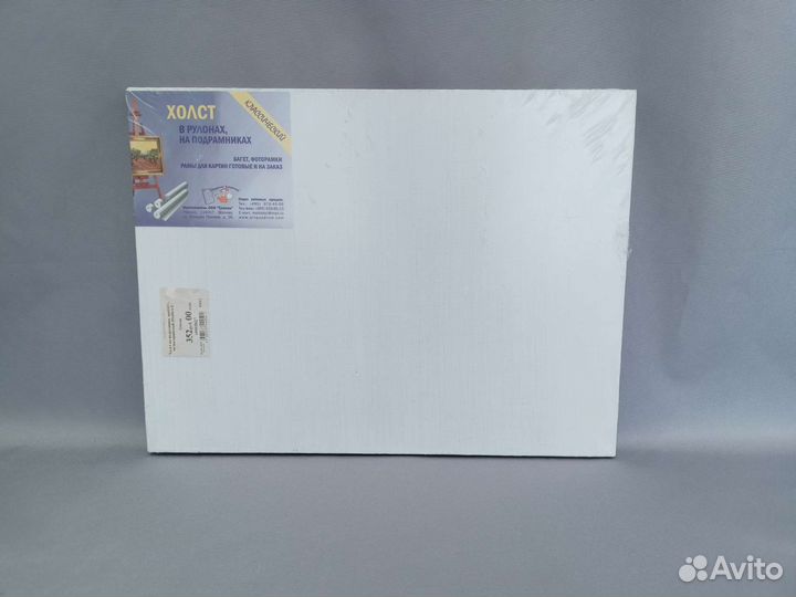 Холст на подрамнике лен