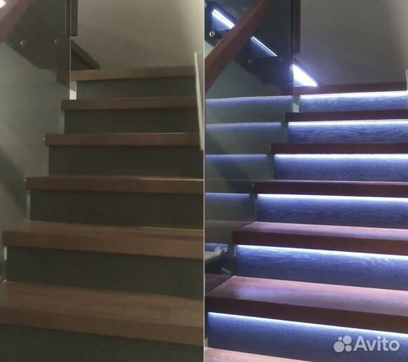 Подсветка лестницы