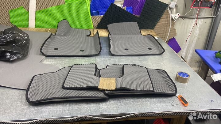 Eva ева эва коврики с бортами 3D