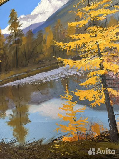 Картина маслом на холсте пейзаж