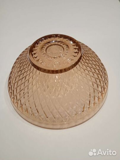 Салатник, цветное стекло, СССР