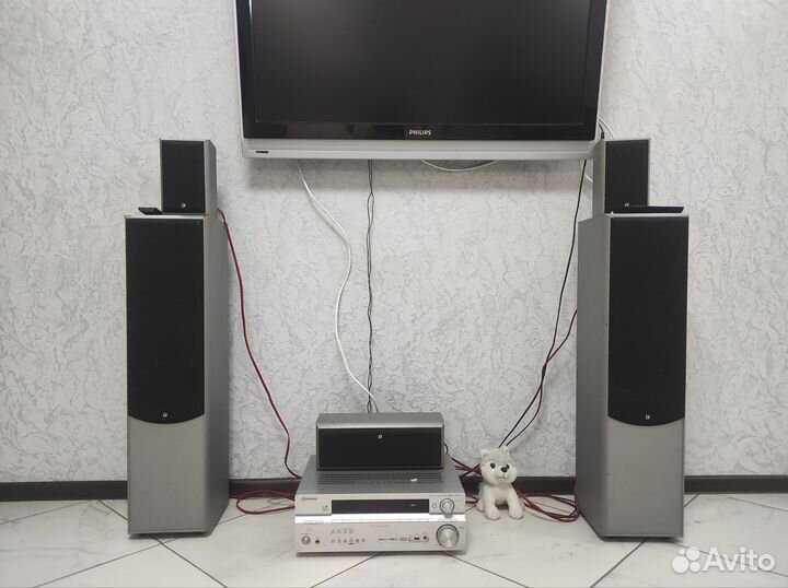 Колонки Jamo с ресивером