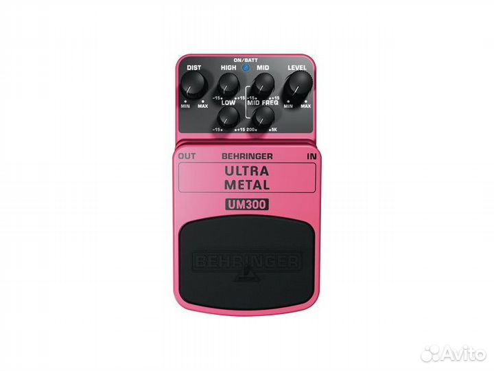 Behringer UM300 - педаль эффектов дисторшн