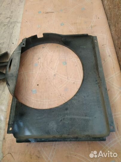 Вентилятор и диффузор на Газель