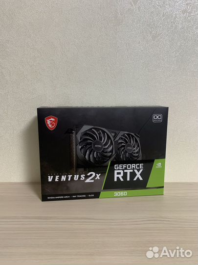 Видеокарта Palit nvidia GeForce RTX 3060 OC 12гб