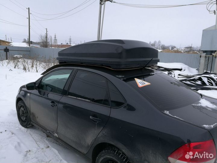 Автобокс на крышу VetlaN500 л на Toyota Century