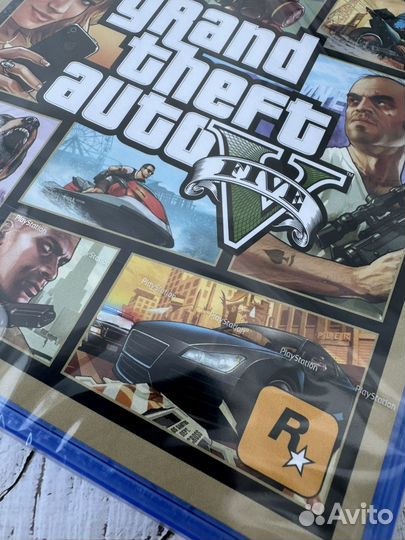 GTA 5 для PS5 (новая запечатанная игра)