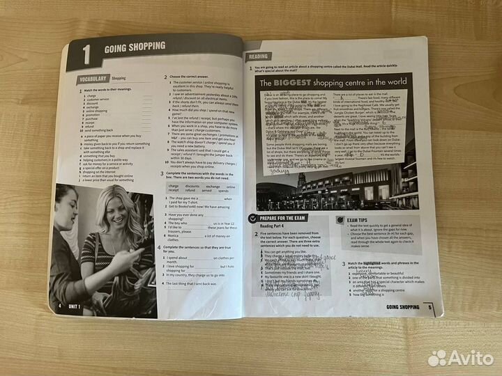 Учебник+рабочая тетрадь Cambridge English Prepare5