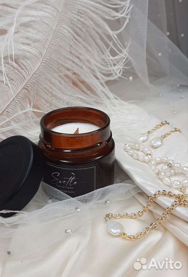 Ароматические свечи в баночке