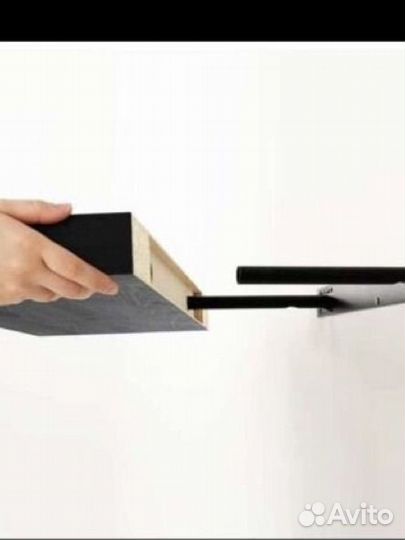 Полка икея скрытая длина 110 ширина 26