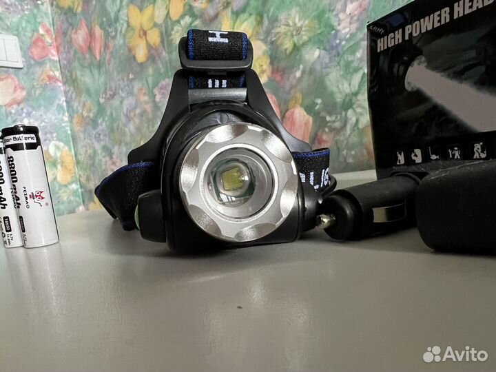 Мощный налобный фонарь арт. 227