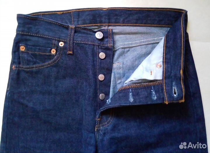 Levis 501 Original джинсы, Made in UK, W29L32,р.44