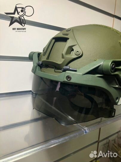 Откидные тактические нашлемные очки