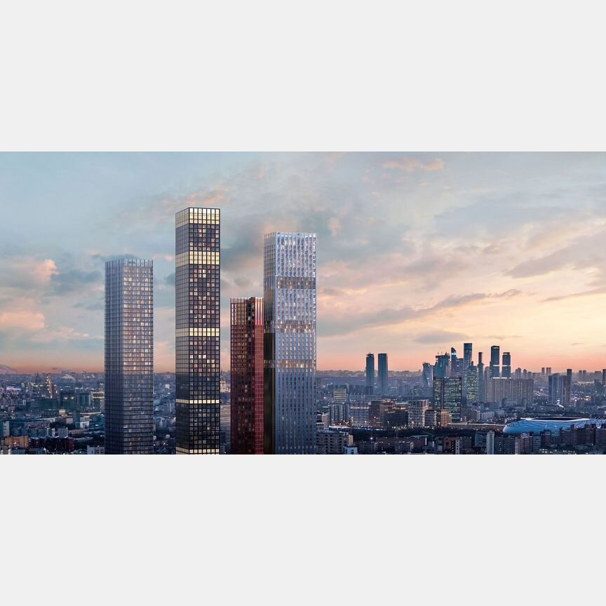 3-к. квартира, 88 м², 48/49 эт.