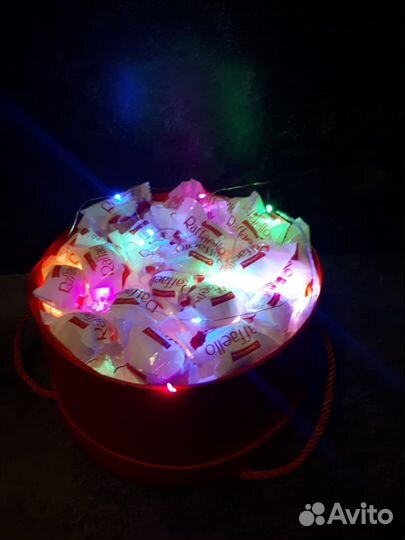 Рафаэло, букет из шоколадных цветов