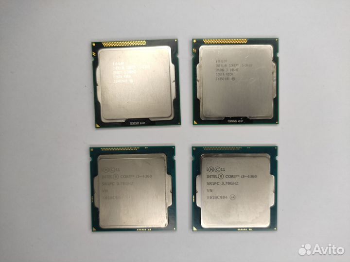 Процессоры Intel core i3-4360 / i5-2400 / i3-2120