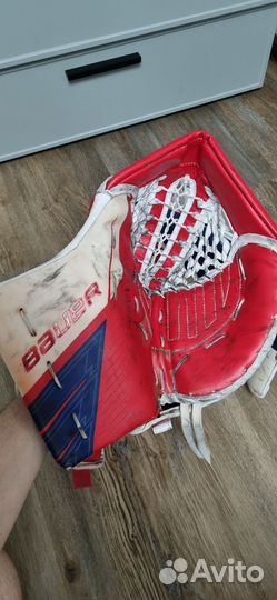 Ловушка и блин вратаря SR Bauer Ultrasonic