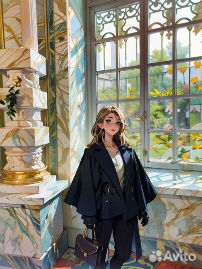 Ретушь фото / арт в стиле аниме / эльфы