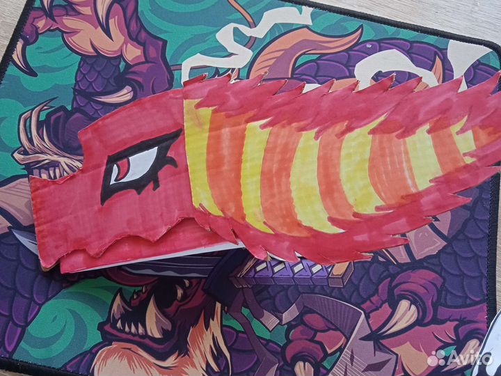 Бумажные драконы на руку