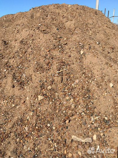 Пгс (песчано-гравийная смесь), щебень, чернозем