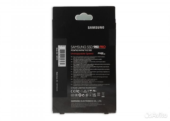 SSD Samsung 980 pro 2 tb для PS5 и пк