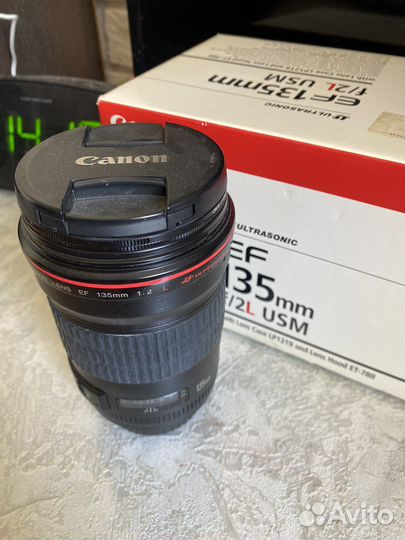Объектив canon 135 mm