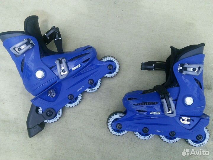 Коньки детские на роликах и зимние