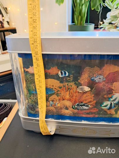 Светильник,лампа аквариум, ночник