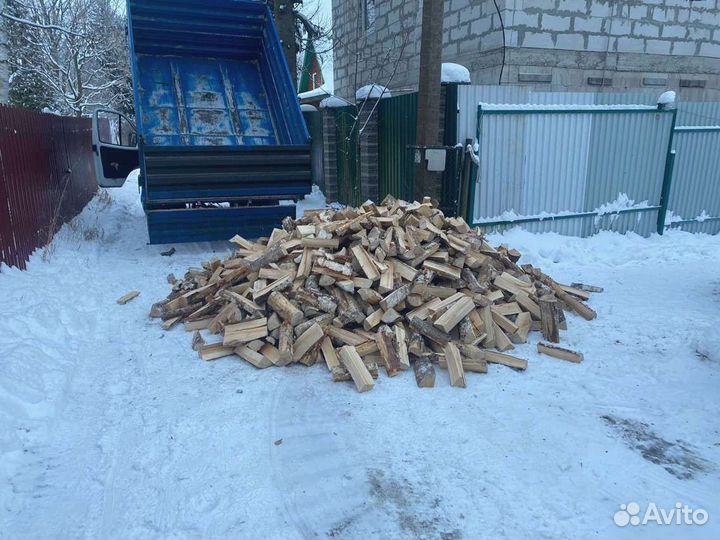 Дрова колотые березовые