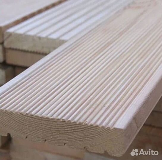 Доска террасная 28х145 6м сорт ав
